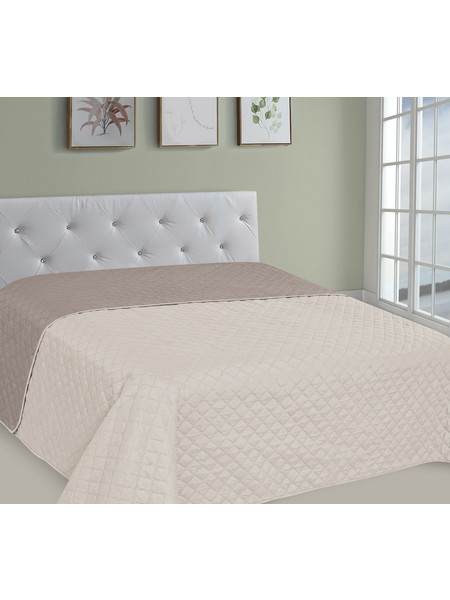 Κουβερλί 160x220 Μονό Palatex Romantica Cream-Beige