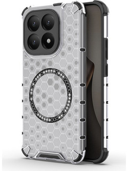 Techsuit Honeycomb Shield MagSafe Back Cover White (Xiaomi 15T)