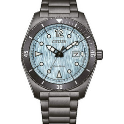 Citizen Eco-Drive Ανδρικό Ρολόι Solar με Μαύρο Μεταλλικό Μπρασελέ AW1887-56L