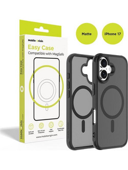 Mobile Origin Hybrid MagSafe Case, matte black - iPhone 17 - (MO-HYBL-IP17)