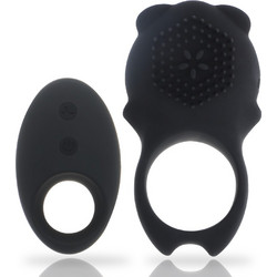 Mia Colosseo Cock Ring Remote Control Ελαστικό Δαχτυλίδι Πέους Σιλικόνης με Δόνηση Μαύρο