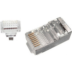 CABLEXPERT UNIVERSAL PASS-THROUGH MODULAR FTP PLUG 8P8C (50PACK)