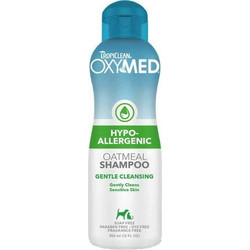 Tropiclean Σαμπουάν Oxymed -HYPO-ALLERGENIC OATMEAL - ΗΠΙΟ, ΚΑΤΑΠΡΑΫΝΤΙΚΟ 592ML (Αντιγραφή) (Αντιγραφή)