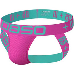 Cotton Jockstrap Mens Underwear Fuchsia