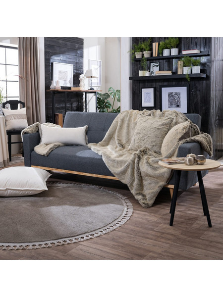 Teoran Ριχτάρι Πολυθρόνας 130x160 Pelt 31 Greige