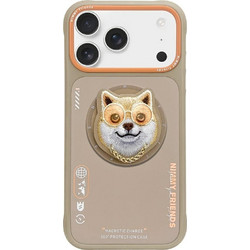 Nimmy Case Glasses Cool Dog Magsafe For Iphone 17 Beige - (N-YJKM-CXZH-IP17-012)