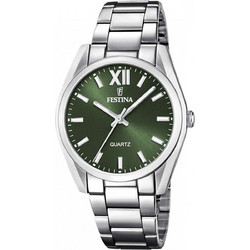 Festina Γυναικείο Ρολόι με Ασημί Μεταλλικό Μπρασελέ F20622/4