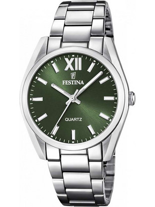 Festina Γυναικείο Ρολόι με Ασημί Μεταλλικό Μπρασελέ F20622/4