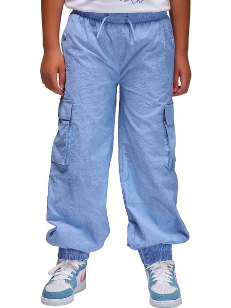 JORDAN BLUE JEANS _ BLING WOVEN PANT 45F197-U8K Σιελ