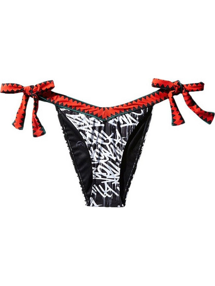 Sprayground Bikini Bottom SWW1026 Black/White