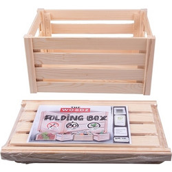 WoodClass - Ξύλινο Αναδιπλούμενο Κουτί Οργάνωσης - M 46x29,5x23,5cm (518038143)