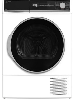 Sharp KD - NHH8S7GW2 Στεγνωτήριο Ρούχων 8kg A++