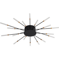 CCC 709-18 LED ΟΡΟΦΗΣ ΜΑΥΡΟ ΑΚΤΙΝΕΣ Φ80x9