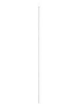 Ideal Lux Filo Κρεμαστό Φωτιστικό Οροφής Μονόφωτο LED με Θερμό Λευκό Φως Λευκό 263687