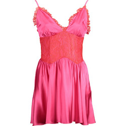 Gaelle Paris Mini Καλοκαιρινό Φόρεμα για Γάμο / Βάπτιση Φούξια GBD11646