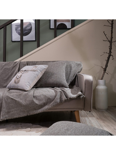 Teoran Ριχτάρι Πολυθρόνας 180x150cm Basic 11 Grey 52017308