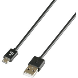 ΚΑΛΩΔΙΟ ΦΟΡΤΙΣΗΣ ΚΑΙ ΣΥΓΧΡΟΝΙΣΜΟΥ MICRO USB 200cm ΜΑΥΡΟ ESSENTIALS LAMPA - 1 ΤΕΜ