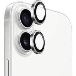 Blueo - Original Metal Frame Lens Glass - iPhone 17 - Silver