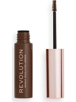 Makeup Revolution Brow Fixer Medium Brown 6ml