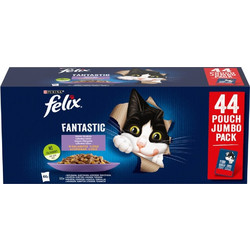 Purina Felix Sensations Jellies Beef & Chicken 44x85gr