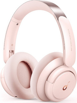 Anker Life Q30 Ασύρματα Bluetooth Ακουστικά Over Ear με Noise Cancelling Ροζ