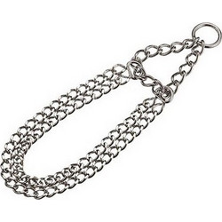 Pet Interest Double Row Ring Εκπαιδευτική Αλυσίδα 2mm x 40cm