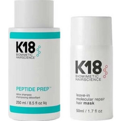 K18 Σετ Περιποίησης Μαλλιών Leave In Mask 50m + Σαμπουάν 250ml