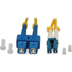 Ultimode 2xSC/UPC - 2xLC/UPC Single-mode Duplex Καλώδιο Οπτικής Ίνας 2m Yellow PC-1372D-2