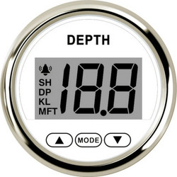 Four Marine 0-75mt Chess White SS Βυθόμετρο