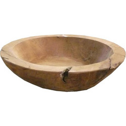 Μπωλ διακοσμητικό Nextdeco Tribeca ανακυκλωμένο ξύλο teak O39x11εκ
