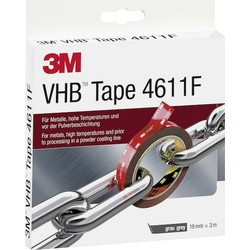 3M 4611 VHB αφρώδης ταινία διπλής όψης 3mx19mm