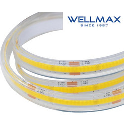 ΤΑΙΝΙΑ LED COB 24V/15W ΕΞΩΤΕΡΙΚΟΥ ΧΩΡΟΥ IP65 320L 6500K WELLMAX