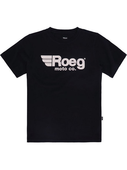 Roeg Μπλούζα κοντομάνικη Logo t-shirt black