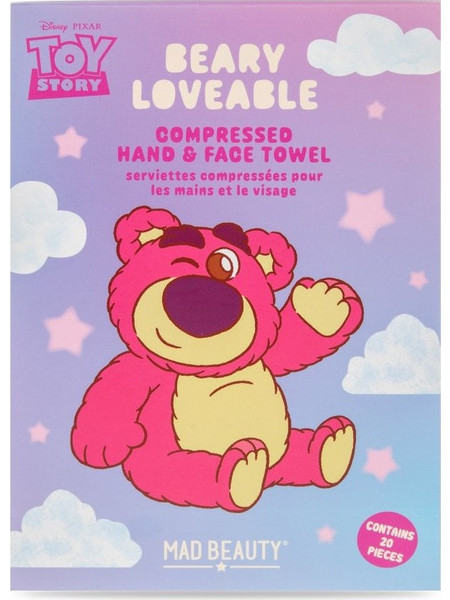 Toy Story Lotso Love Compressed Hand & Face Towels, 20τμχ