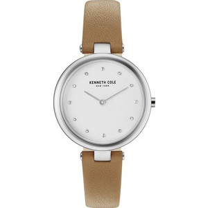 Kenneth Cole Γυναικείο Ρολόι με Μπεζ Δερμάτινο Λουράκι KC50513001 Kenneth Cole Γυναικείο Ρολόι με Μπεζ Δερμάτινο Λουράκι KC50513001