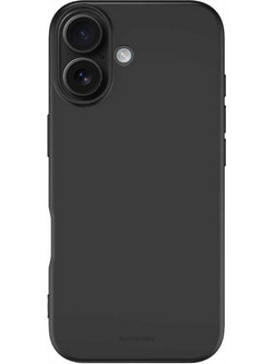 Θήκη iPhone 17 Spacecase Silicone Case Σιλικόνης - Black (5905719131296)