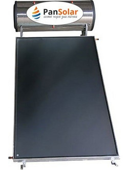 PanSolar Glass 150lt 2m² Τριπλής Ενέργειας