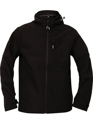 Jack & Jones Ανδρικό Μπουφάν Χειμωνιάτικο Softshell Μαύρο 12279288