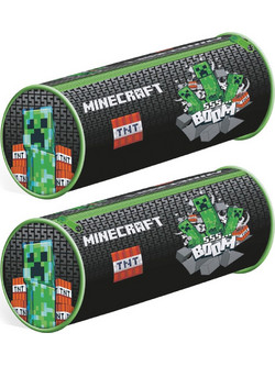 Minecraft - Barrel Pencil Case - BOOM - Fan Shop and Merchandise