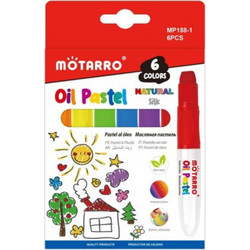 Σετ Λαδοπαστέλ 6 Χρωμάτων Motarro MP188-1