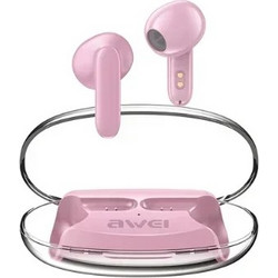 Awei T85 ENC Ακουστικά Bluetooth Earbud Ανθεκτικά στο Νερό Pink
