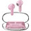 Awei T85 ENC Ακουστικά Bluetooth Earbud Ανθεκτικά στο Νερό Pink