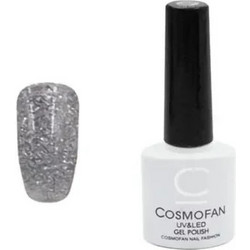 Cosmofan Gel Polish 125 Glitter Ημιμόνιμο Βερνίκι Νυχιών 7.5ml