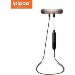 Ipipoo IL95BL Ακουστικά Bluetooth In Ear Gold