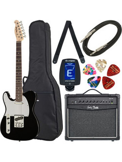 Harley Benton TE-20 BK LH Standard Set 2