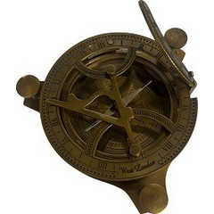 Πυξίδα Ηλιακή Μπρούτζινη 6cm