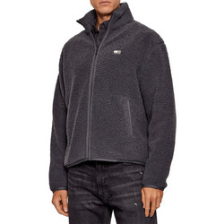 Tommy Jeans Ανδρική Ζακέτα Fleece με Φερμουάρ Ανθρακί DM0DM22078-PT2