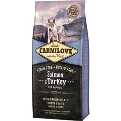 Carnilove into the Wild Puppy Grain & Potato Free with Salmon & Turkey 12kg