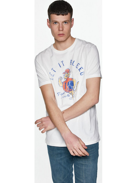 Celio T-shirt Geinter - ECRU