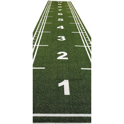 Χλοοτάπητας Sprint Track με Αρίθμηση Μήκους 10m Πράσινο Beka Rubber 94478